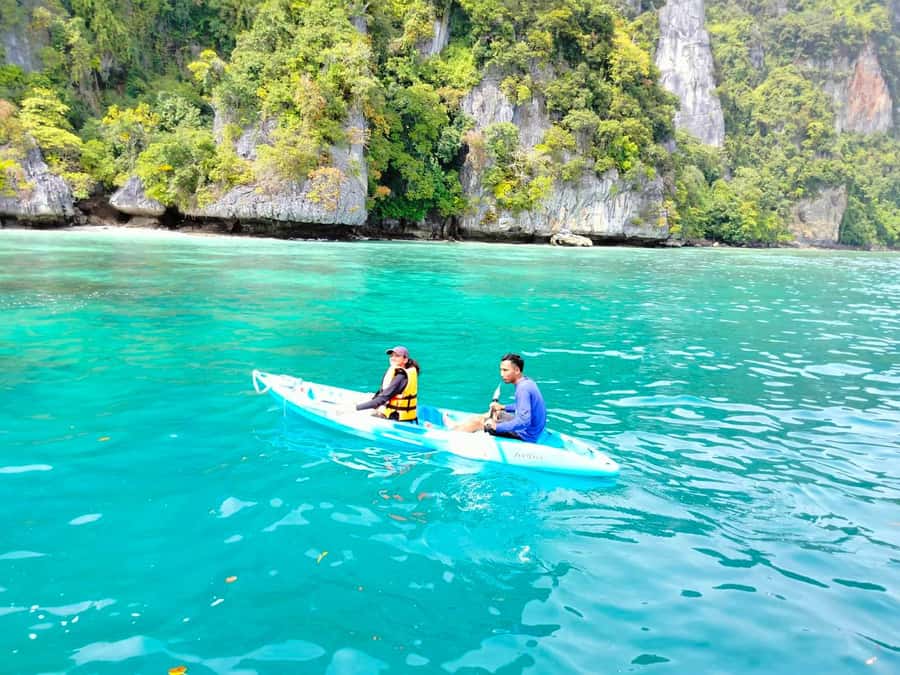 Private Luxury Speed boat to Phi Phi Islands - Phi Phi from the water