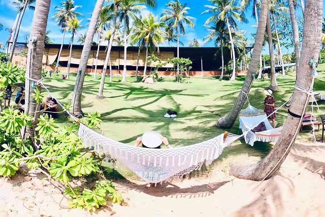 Private Panoramic view of South Phu Quoc and Snorkeling by speedboat - Half-moon Reef offers depth and room to explore