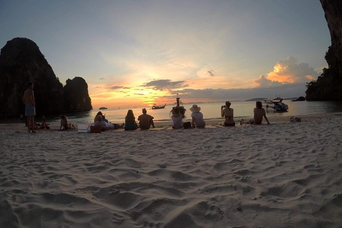Private Phi Phi & 4 Islands Sunset Cruise by Speedboat - from Krabi - Bamboo Island offers a proper beach break