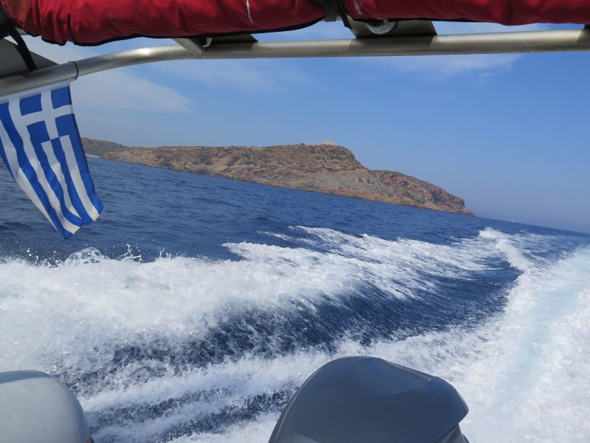Private Rib Cruise to Poseidon Temple at Sounio Cape - Snacks, swimming, and time to relax