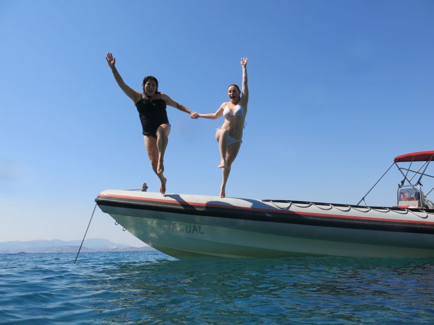 Private Rib Cruise to Poseidon Temple at Sounio Cape - Swimming near Arsida and the small islands