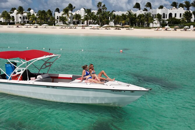 Private Speed Boat Charter in St Maarten & Nature Reserve - Baie Longue offers a quieter beach stop