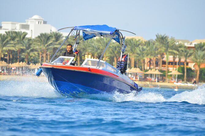 Private Speed Boat to DOLPHINS House & Water activities -HURGHADA - Key points at a glance