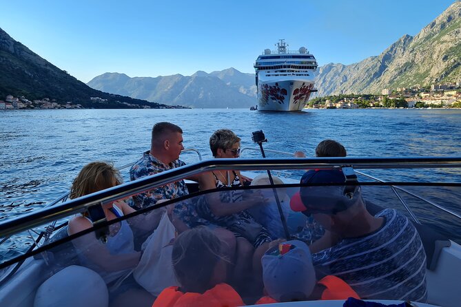 Private Speed Boat Tour - Kotor Bay and Blue Cave up to 6 People - Leaving Port of Kotor with the bay in front of you
