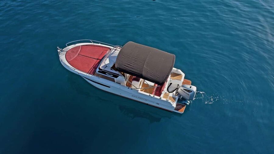 Private speedboat three island tour from Dubrovnik or Cavtat - Leaving Cavtat with Supetar in view