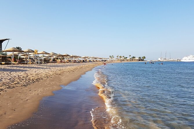 Private Speedboat To Dolphin House & Magawish Island _ Hurghada - A short speedboat ride from Hurghada to Magawish
