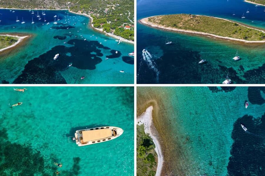 Private Speedboat Tour: Blue Lagoon & 3 Islands from Split - A five-hour route from Split to the islands