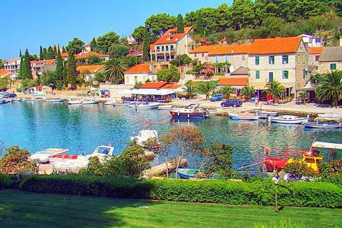 Private speedboat tour from Trogir and Split all around Island Šolta - The south coast brings the best scenery