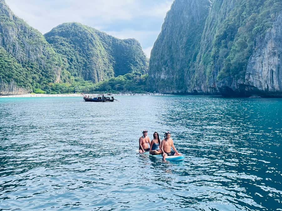 Private VIP Speed Boat to Phi Phi & Maya Bay - Monkey Bay, Loh Samah Bay, and the water stops