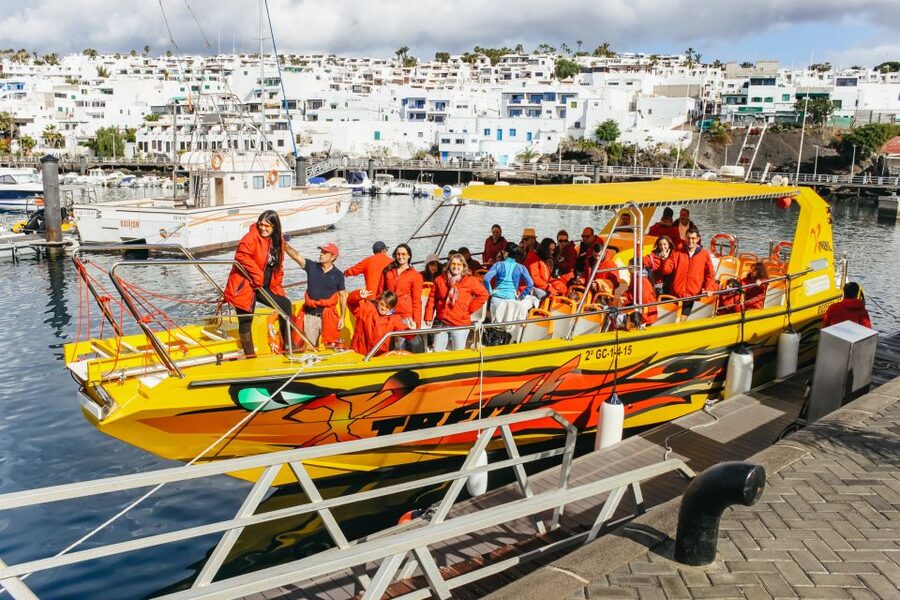 Puerto del Carmen: Dolphin-Watching Speedboat Tour with Swim - Setting out from Puerto del Carmen marina