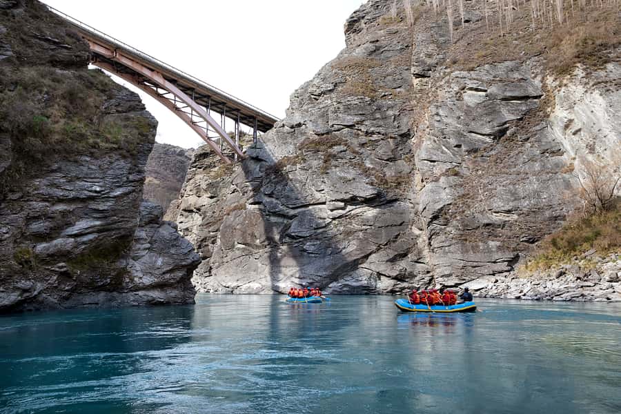Queenstown: Kawarau River Rafting and Jet Boat Ride - The 25-minute jet boat ride