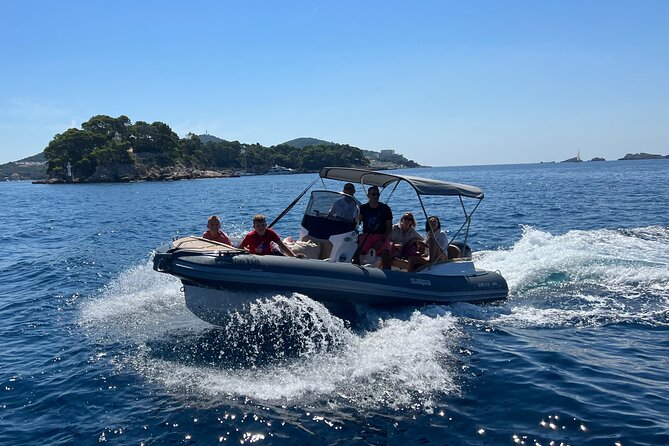 Rent a Rib - half day - without skipper - The real cost: boat price plus fuel
