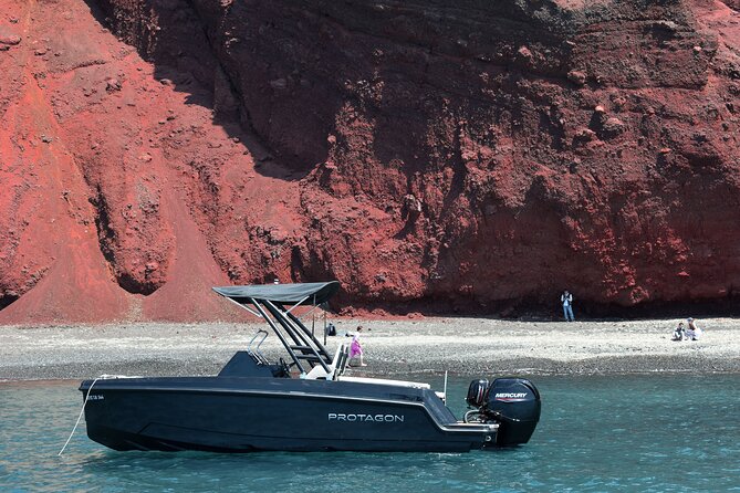 Rent a SpeedBoat in Santorini with License or Skippered - Leaving from Vlichada on Santorini’s quieter southern coast