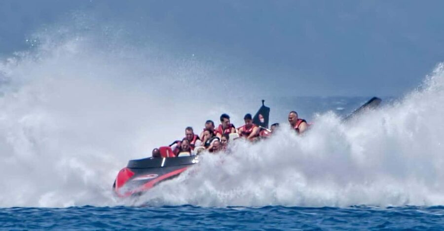 Rhodes: Beaches Trip by Jet Boat with Snorkeling and Drinks - Kallithea Springs Bay: the main swim and snorkel stop