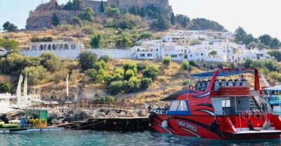 High Speed Boat Trip to Lindos