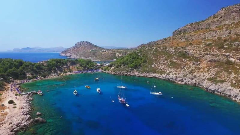 Rhodes: RIB Cruise with Drinks and 4 Swim Stops - Quick take: four swim stops on Rhodes’ east coast