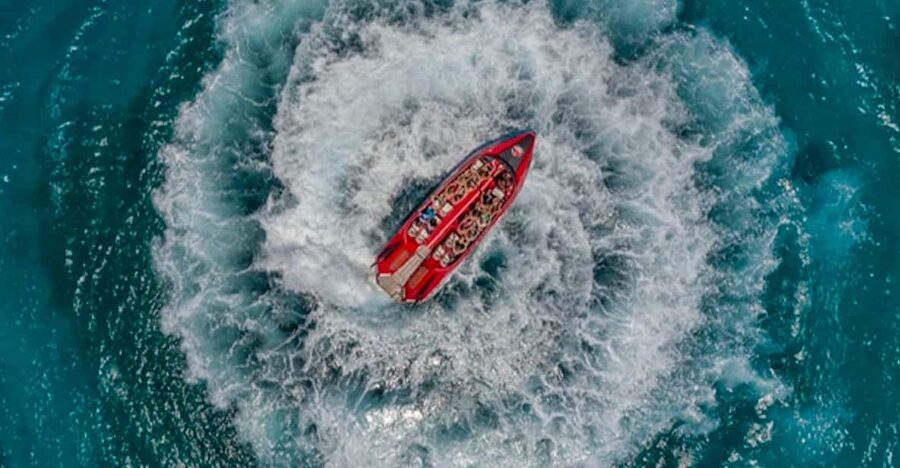 Rhodes Town: Adrenaline Jet Boat Adventure - Ten minutes through Mandraki Harbour