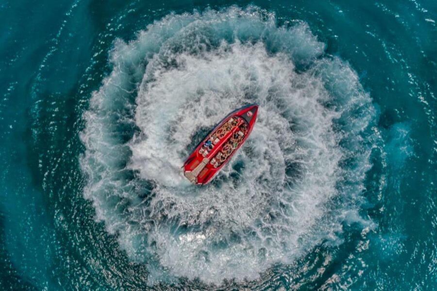 Rhodes Town: Adrenaline Jet Boat Adventure - Ten minutes alongside Rhodes Old Town