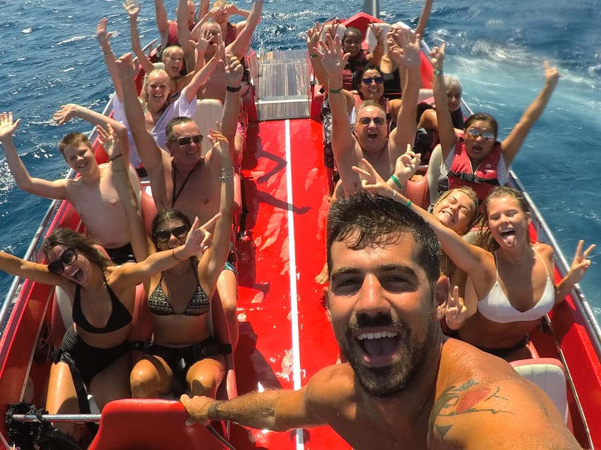 Rhodes Town: Adrenaline Jet Boat Adventure - The soaking is part of the package