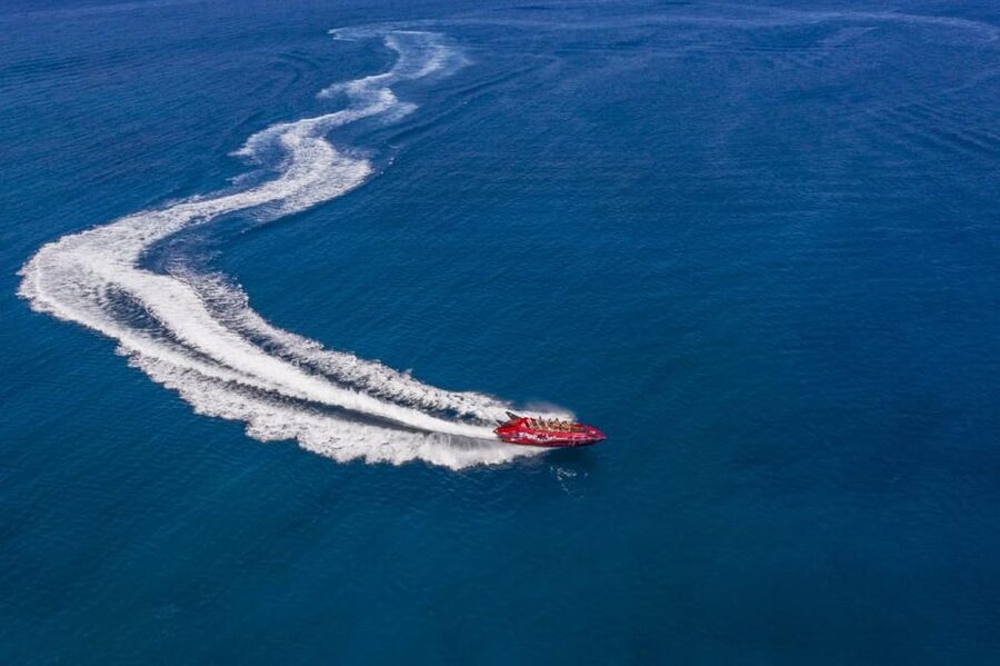 Rhodes Town: Adrenaline Jet Boat Adventure - Meeting near Evangelismos Church