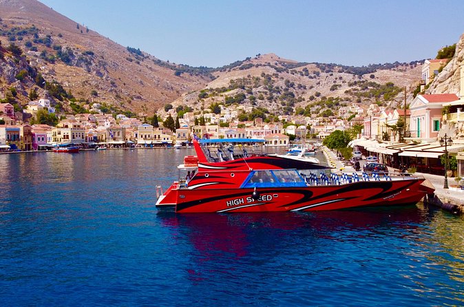 Rhodes Town Day Tour from Kolymbia in a High Speed Boat - Leaving Kolymbia Harbor at 10:15 am