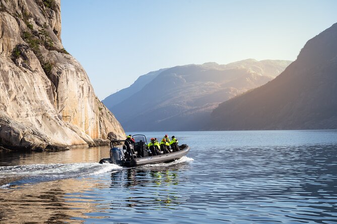 Rib adventure in the Lysefjord with boat house visit - Is $145.30 a fair price?