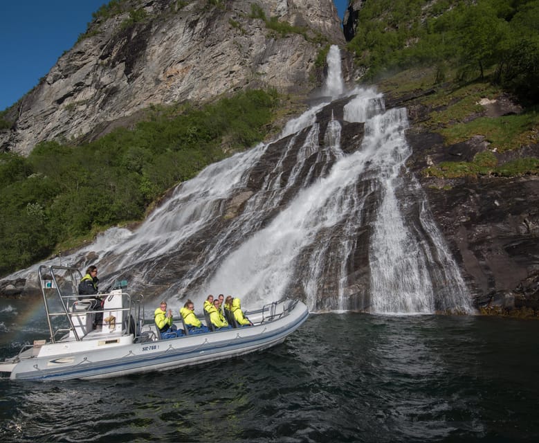 RIB Geiranger - Fjordsafari - How the itinerary unfolds