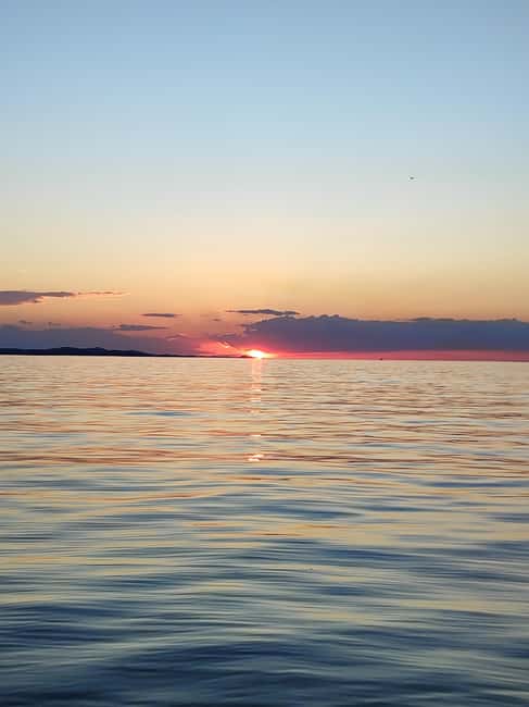 Romantic Sunset Cruise from Zadar by Speedboat - The sunset pause over the Adriatic