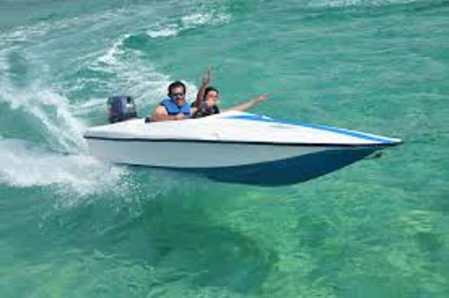 Sailing Splash Tour Speedboat, Snorkel, and Catamaran - Hotel pickup and the first safety steps