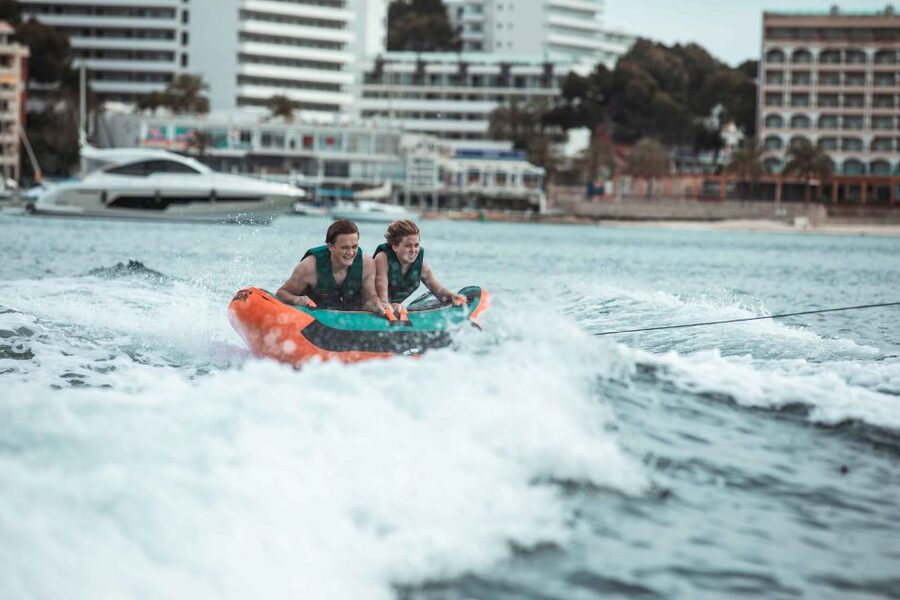 Salou: Private Zodiac Boat Trip Through the Coves of Salou - Cap Salou coves and the first swim stop