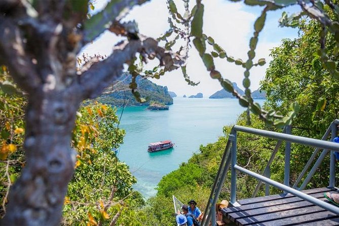 SAMUI: ANGTHONG NATIONAL MARINE PARK by Speed Boat-Lunch - Emerald Lake and the climb at Koh Mae Ko