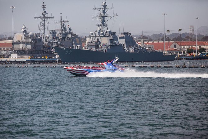 San Diego Bay Jet Boat Ride - Coronado Island and the wider bay