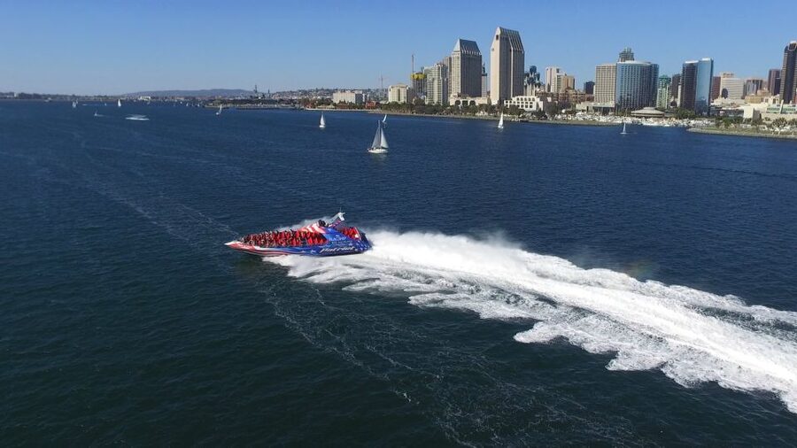 San Diego: Patriot Jet Boat Thrill Ride - What the 30 minutes actually feels like