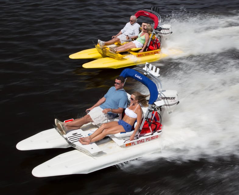 Sarasota: Island Adventures & Catamaran Speedboat Tour - What the HydroCats experience is really like
