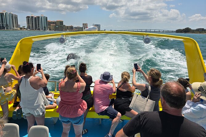 Sea Screamer Clearwater's Only Speed Boat Dolphin Watching - The value of $37 per person