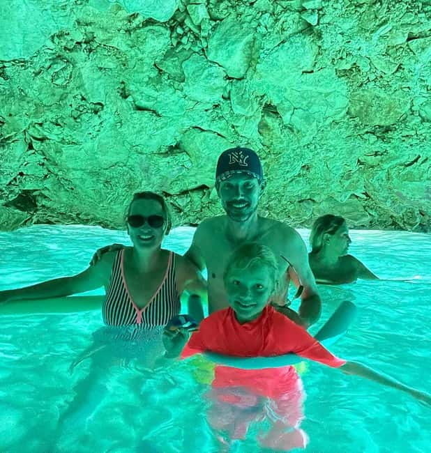 Secret Blue Cave & Grama Bay - Speed Boat Tour - Starting in Vlorë and reaching Haxhi Ali Cave