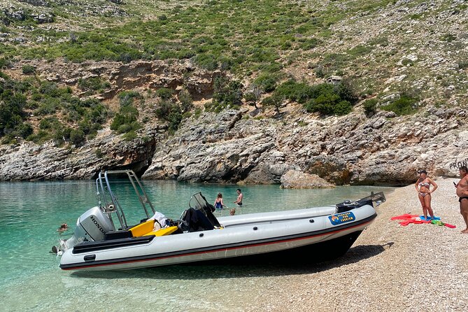Secret Blue Gem Cave & Grama Bay Boat Tours Vlore - Food, drinks, music, and the group atmosphere