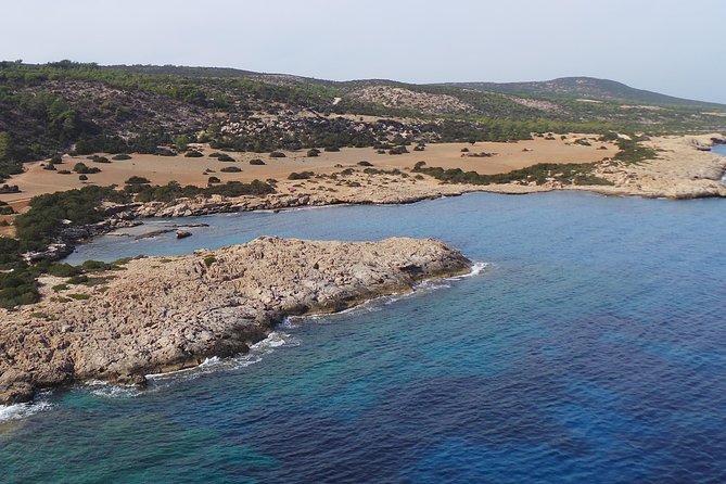Self-drive Amathunta Private Speedboat to Blue Lagoon, Caves etc - Manolis Bay and its white seabed