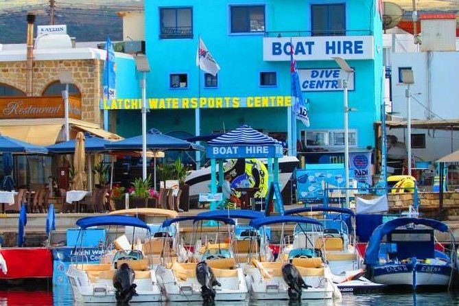 Self-drive Amathunta Private Speedboat to Blue Lagoon, Caves etc - Following the Akamas coast