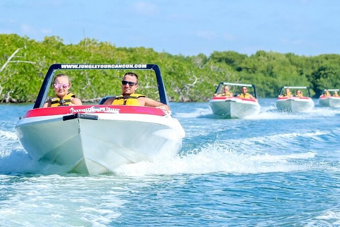 Shared Jungle Speed Boat Tour in Cancun - Why the two-person or four-person boat matters