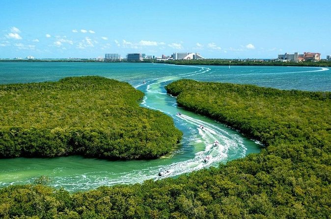 Shared Jungle Speed Boat Tour in Cancun - Getting to Puerto Maya Cancún