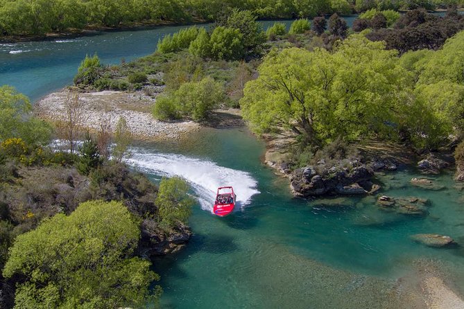 Siberia Experience:Fly-Hike-Jetboat:Wilderness Adventure:Wanaka - The Wilkin River and the jet boat return