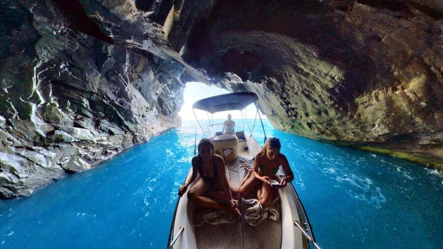 Skiathos: Private Lalaria Beach and Caves Speedboat Tour - What the skipper can add to the day