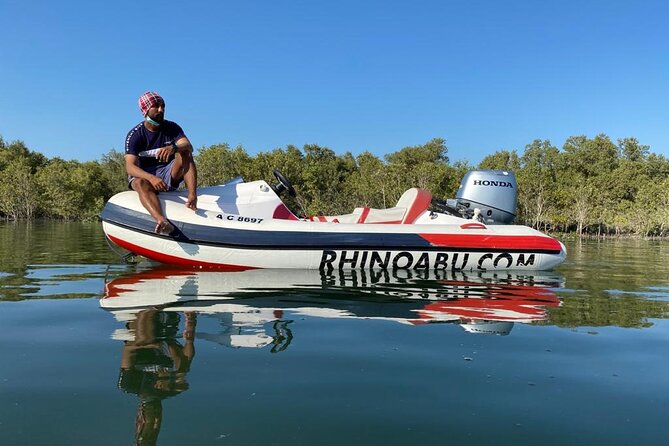 Small-Group Self-Drive Speedboat Tour in Yas Island Mangroves - Heritage Island and the Al Raha Creek return