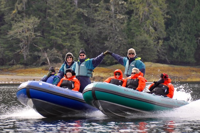 Small-Group Zodiac Wilderness Adventure from Ketchikan - From downtown Ketchikan to the launch site