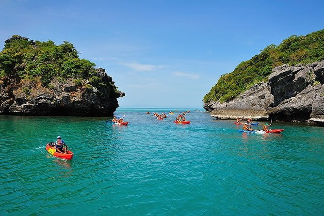 Snorkel and Kayak at Angthong National Marine Park By Speedboat From Koh Phangan - Timing, group size, and the speedboat tradeoff