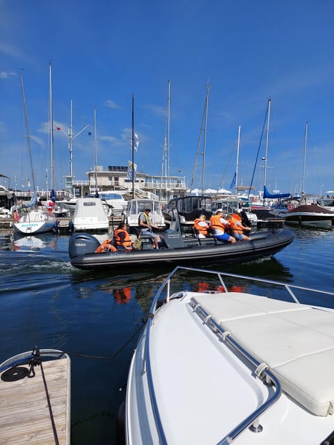Speed boat Half Hour trip in Sopot. Speed up to 100 km/h - A fast start from Sopot Pier