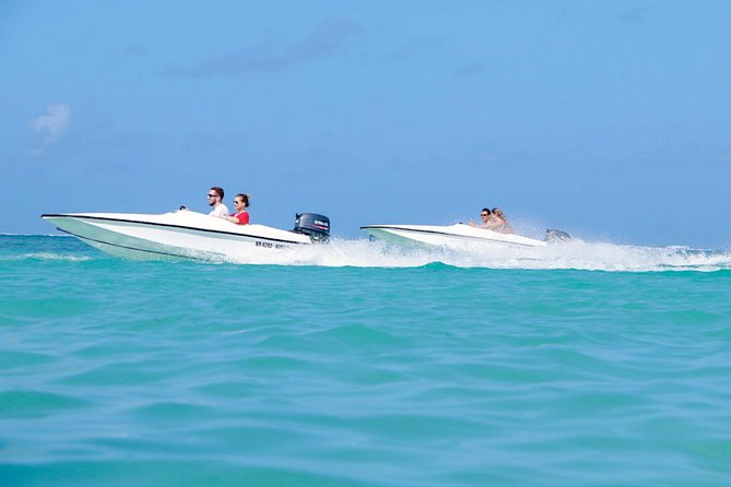 Speed Boat in Punta Cana - Thirty minutes at the natural pool