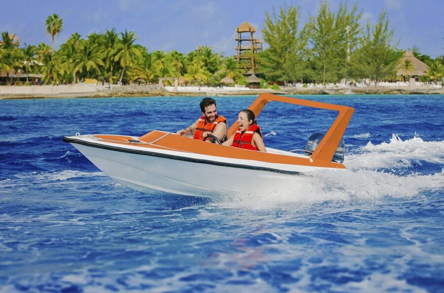 Speed Boat, Snorkel and Beach - Time at Barracuda Beach Club