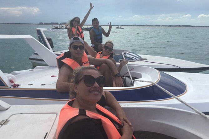 Speed Boat & Snorkel Tour with transportation ( only Cancun zone area) - The route toward Angel Reef and Puerto Morelos
